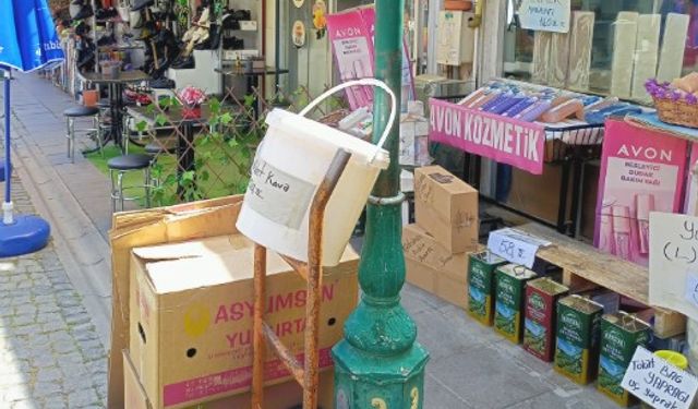 Eskişehir'deki direk amacı dışında kullanılıyor!