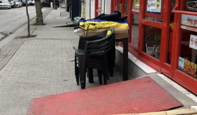 Eskişehir’deki kaldırım işgalinin sonu gelmiyor!