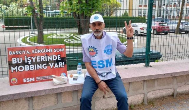 Eskişehir'deki nöbete CHP'li vekilden destek!