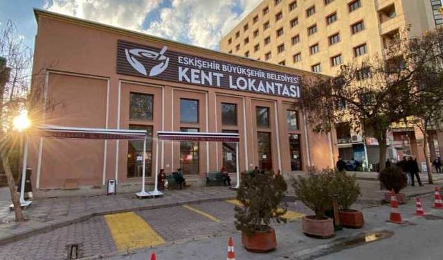Eskişehir Kent Lokantası'ndan vatandaşa büyük kolaylık