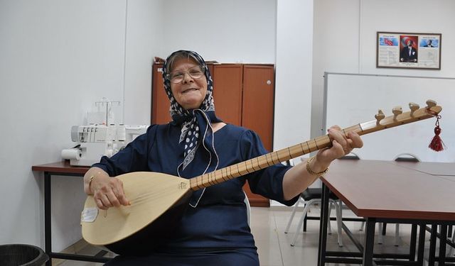 Eskişehirli kadının 65 yaşında olması hayaline engel olmadı