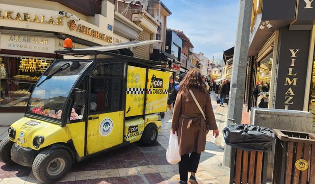 Eskişehir'de "çöp taksi" ile temizlik daha kolay