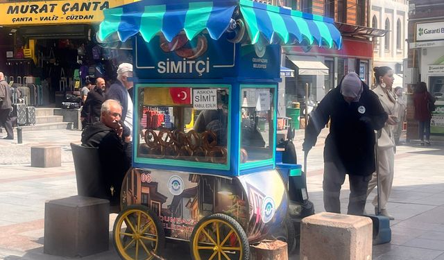 Eskişehir'de askıda simit uygulaması devam ediyor