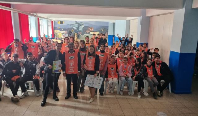 TEMA’ dan Eskişehir'de öğrencilere atık dersi