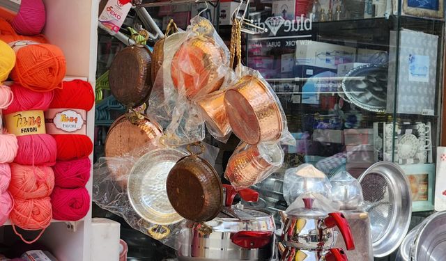 Bakır ürünler Eskişehir'de gözde olmaya devam ediyor