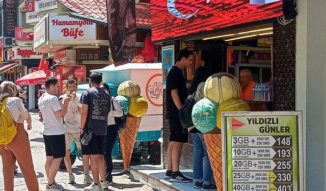 Eskişehir'e yaz gelince görüntü değişmedi!