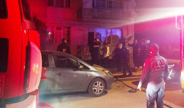 Eskişehir'deki yaşlı çift yangından son anda kurtarıldı