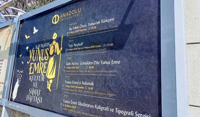 Eskişehir'de Yunus Emre Haftası için özel etkinlikler başlıyor
