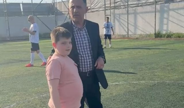 Başlama vuruşu merhum Mutlu’nun oğlundan