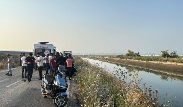 Sulama kanalına düşen çocuk boğularak can verdi