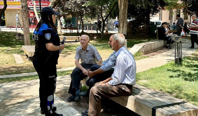 Bilecik polisi yaşlıları dolandırıcılığa karşı uyardı