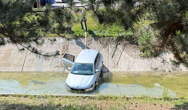 Sulama kanalında bu da görüldü!