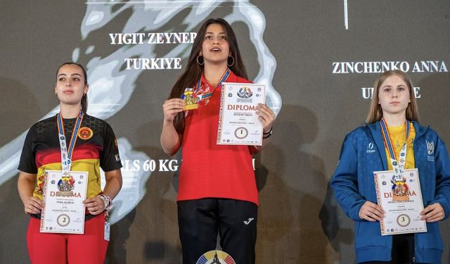 Eskişehirli sporcular Avrupa’da fırtına gibi esti!