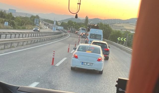 Eskişehir- Bilecik yolunu kullanacaklar dikkat: Çalışma var!