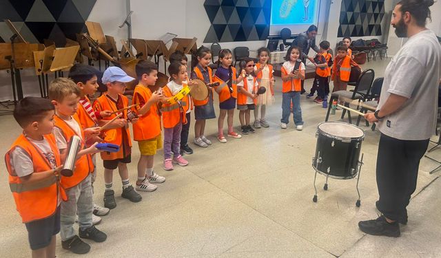 Eskişehirli genç yeteneklere enstrümanlarla tanışma fırsatı