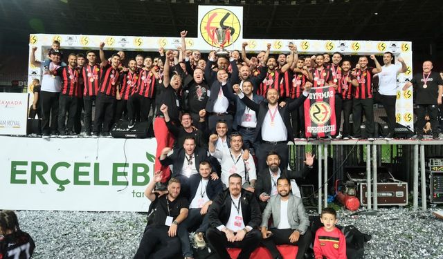 Eskişehirspor taraftarının şampiyonluktaki payı büyük