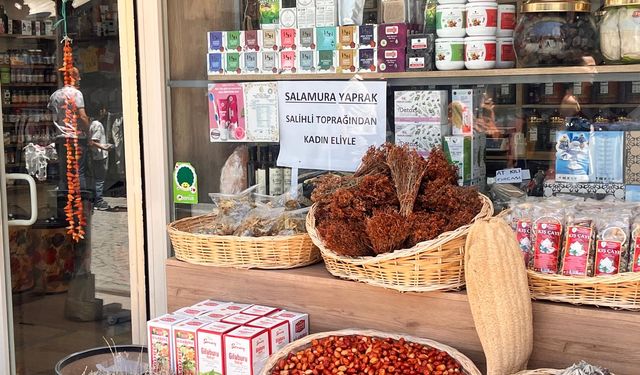 Eskişehir'de salamura yaprak satışları başladı