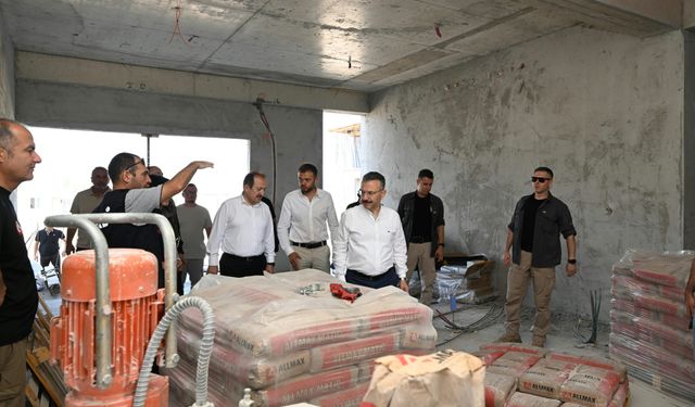 Eskişehir AFAD’ın yeni hizmet binasında inceleme
