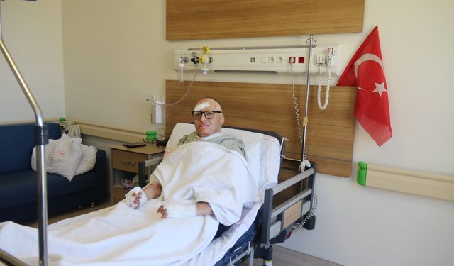 Elektrik akımına kapılan genç mühendis Eskişehir'de şifa buldu!