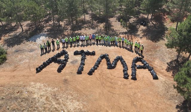 Bilecik’te 20 ton çöp atık toplandı