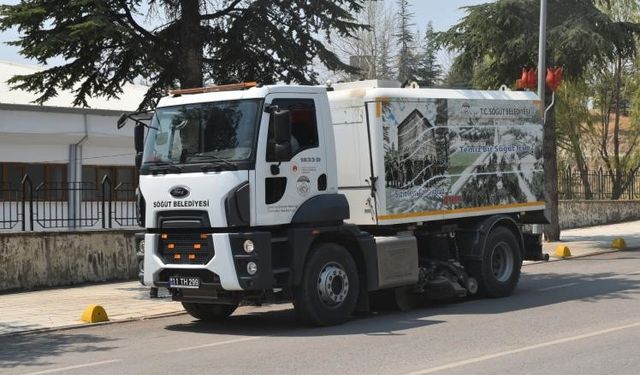 Söğüt’te temizlik seferberliği sürüyor!