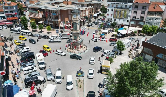 Gurbetçi kentinde yaz aylarında nüfus patlaması!