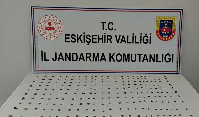 Eskişehir'de Roma dönemine ait tarihi eser yakalandı!