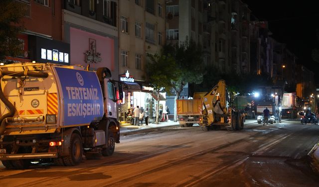 Eskişehir'in o caddesi sabaha kadar kapalı olacak!