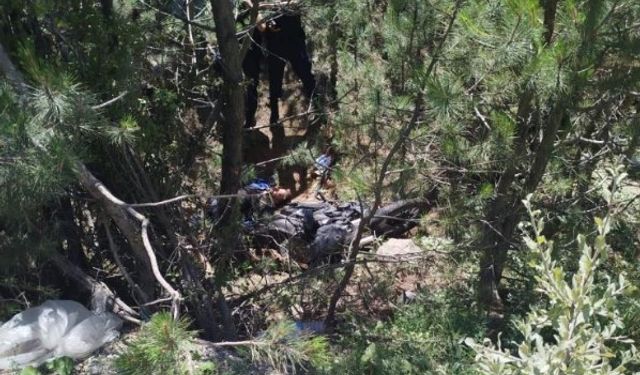 Motosiklet sürücüsü kaza geçirdi, 26 saat sonra bulundu!