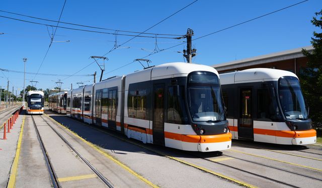 Eskişehir'de gece tramvay seferlerine geçici ara!