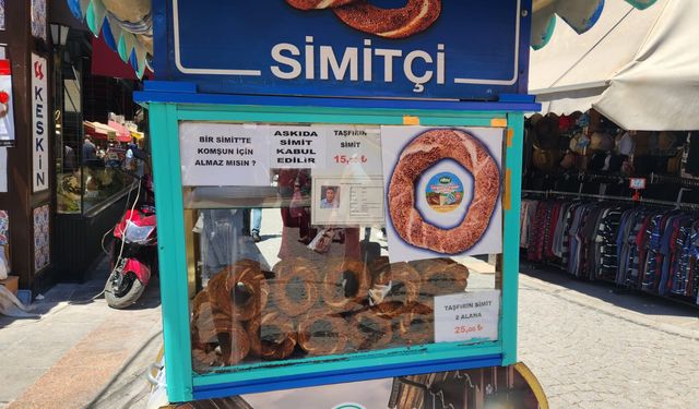 Eskişehir'de küçük bir simit, büyük bir dayanışma!