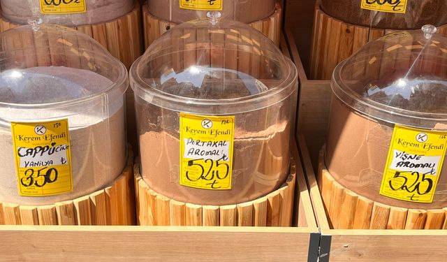 Eskişehir'de kahve tezgahlarına aromalıları eklendi