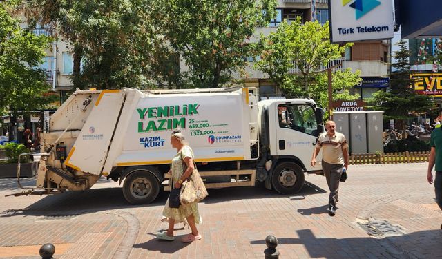 Odunpazarı Belediyesi’nden temizlikte titiz çalışma
