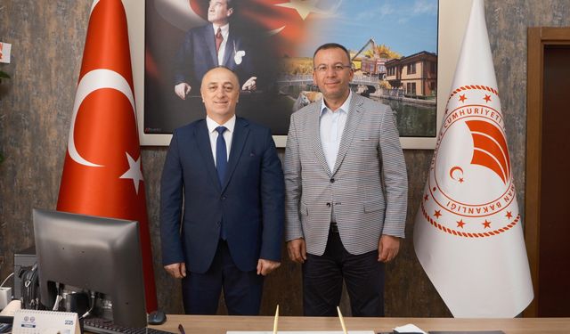 AK Parti Eskişehir’den Yeni İl Tarım Müdürü Yüksel Çil’e ziyaret