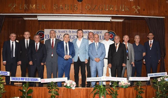 Maden-İş Sendikası Batı Anadolu Şubesi’nde Yaman güven tazeledi