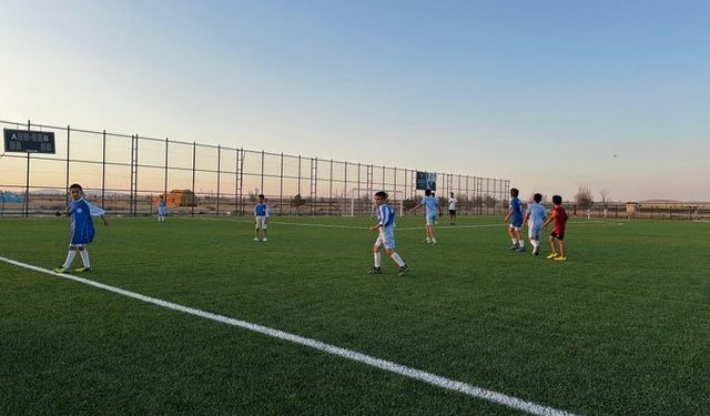 Mahmudiye’de futbol heyecanı sürüyor