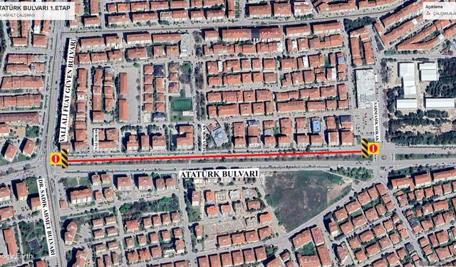 Eskişehir'de sürücüler dikkat: 6 gün boyunca trafiğe kapalı olacak!