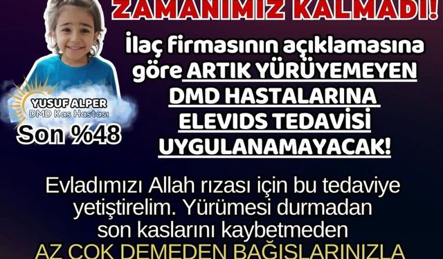 Eskişehir'de Yusuf Alper’in tedavisi için zaman daralıyor