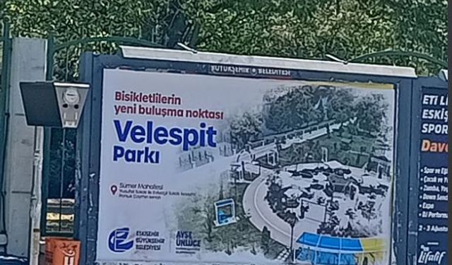 Eskişehir Belediyesi’nden Bisiklet Kullanıcılarına Yeni Park