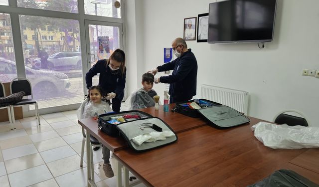 Büyükşehir’den öğrencilerin yüzlerini güldüren uygulama!