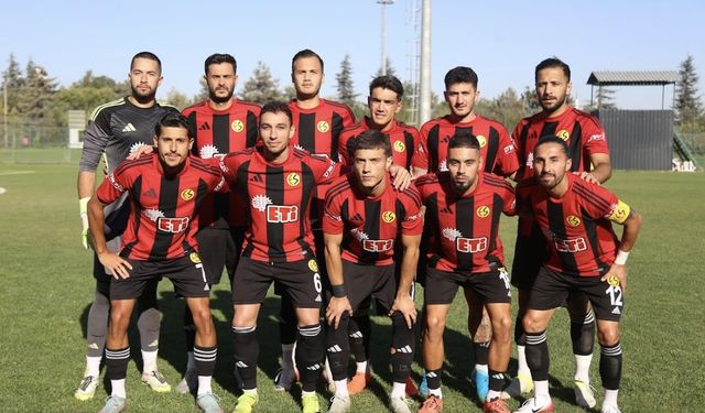 Eskişehirspor’dan son provada sessiz performans!