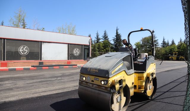 Eskişehirspor tesislerinde sezon öncesi yenileme!