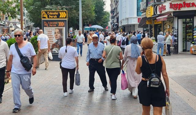 Eskişehir’de hava sıcaklığı düştü, herkes oraya akın etti