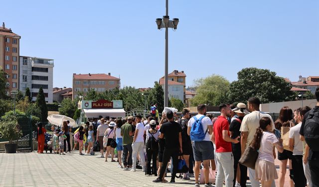 Eskişehir yapay deniz ziyaretçi sayısında patlama!
