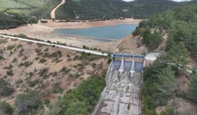 Keşan’da barajda kritik su seviyesi