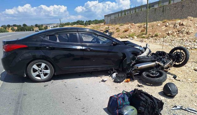 Kütahya Emet’te trafik kazası: 1 yaralı