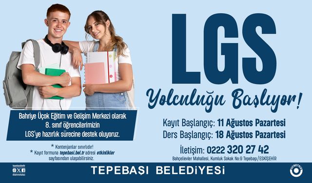 Eskişehir'de öğrenciler için kayıtları yarın başlıyor!