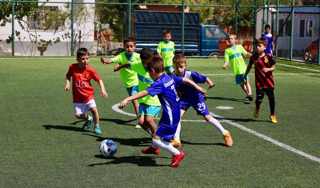 Eskişehir'de Süreyya Özkefe anısına minikler futbol turnuvası düzenlendi