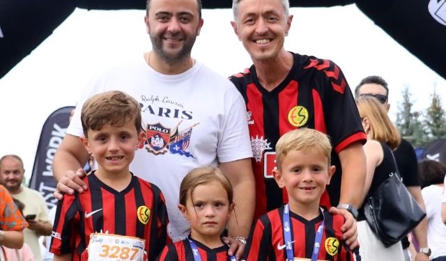 Eskişehirspor formasıyla maraton coşkusu!
