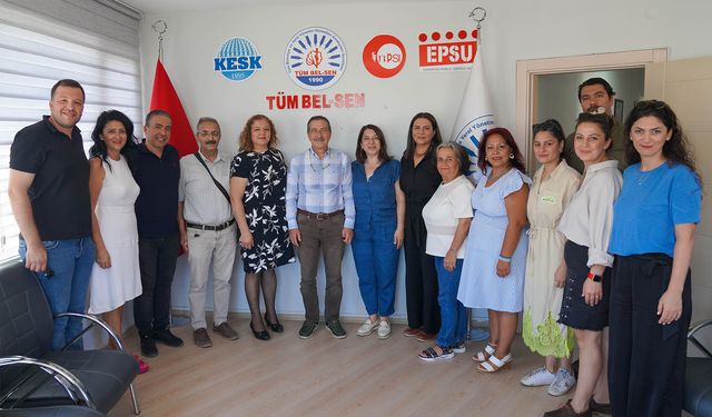 Eskişehir’de Başkan Ataç’tan Tüm Bel-Sen’e ziyaret